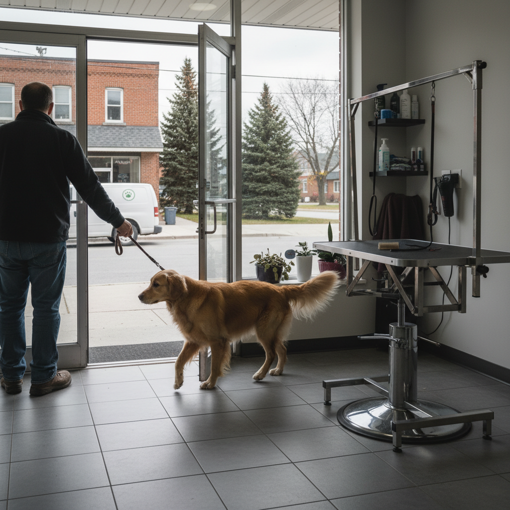 pet grooming work